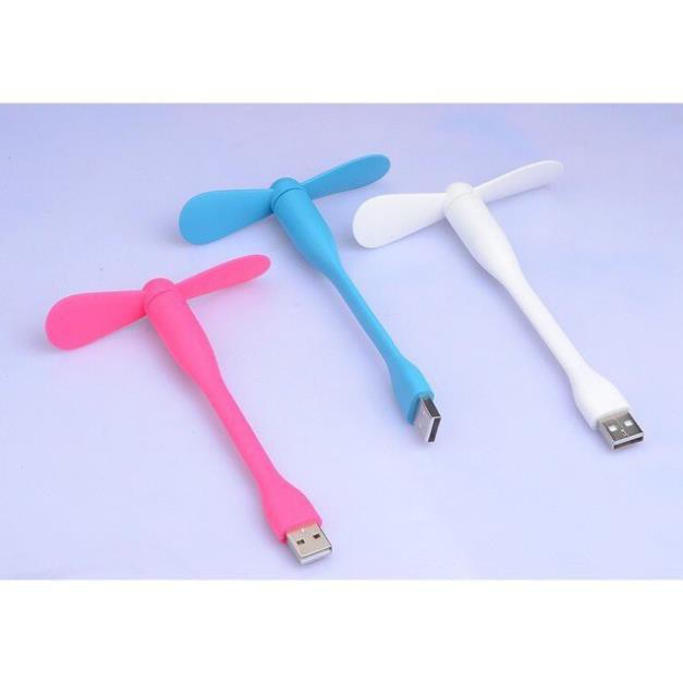 Quạt mini usb cắm máy tính, củ đt và pin dự phòng