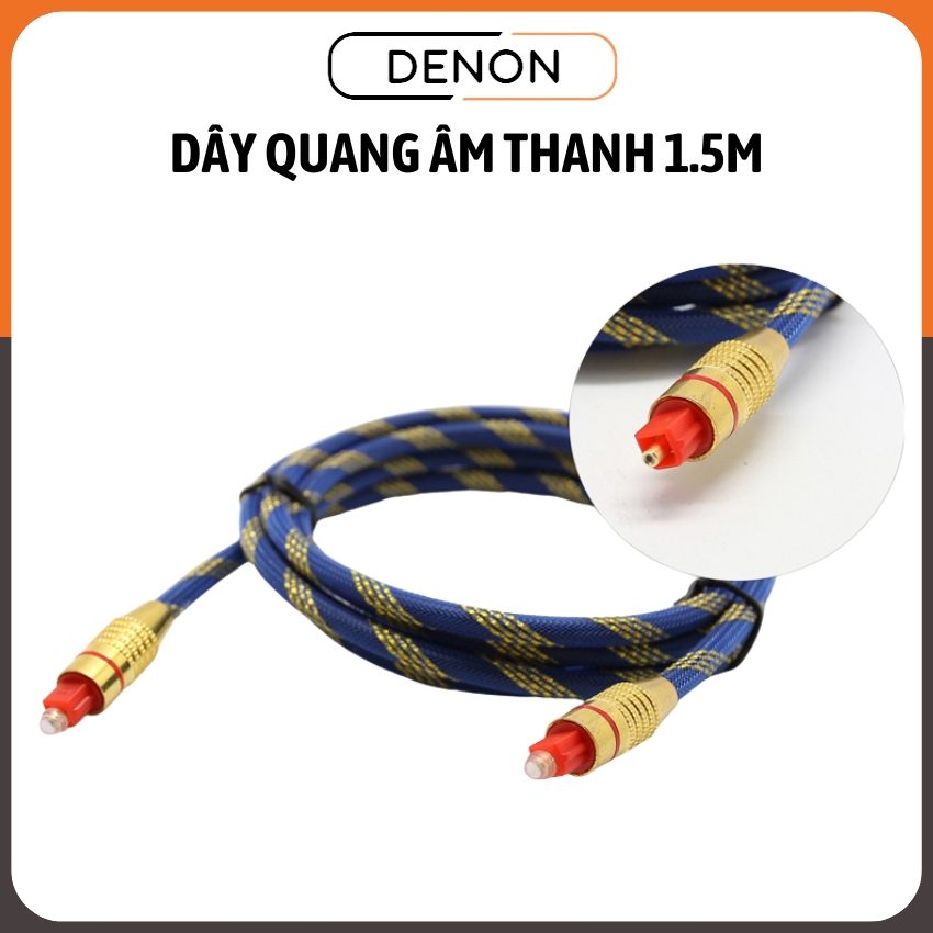 Dây cáp quang âm thanh, dây quang âm thanh optical loại tốt siêu bền, siêu mềm dẻo, dài 1.5 mét, dây optical, dây quang optical, cáp optical, cáp quang optical, cáp âm thanh optical, dây cáp quang bọc sợi chất lượng cao