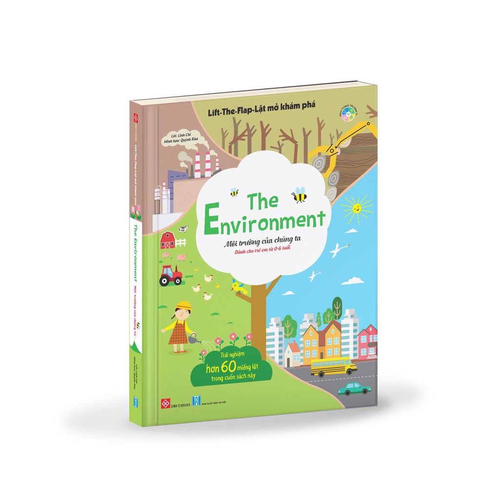 Sách - Lift-the-flap - Lật mở khám phá - The Environment