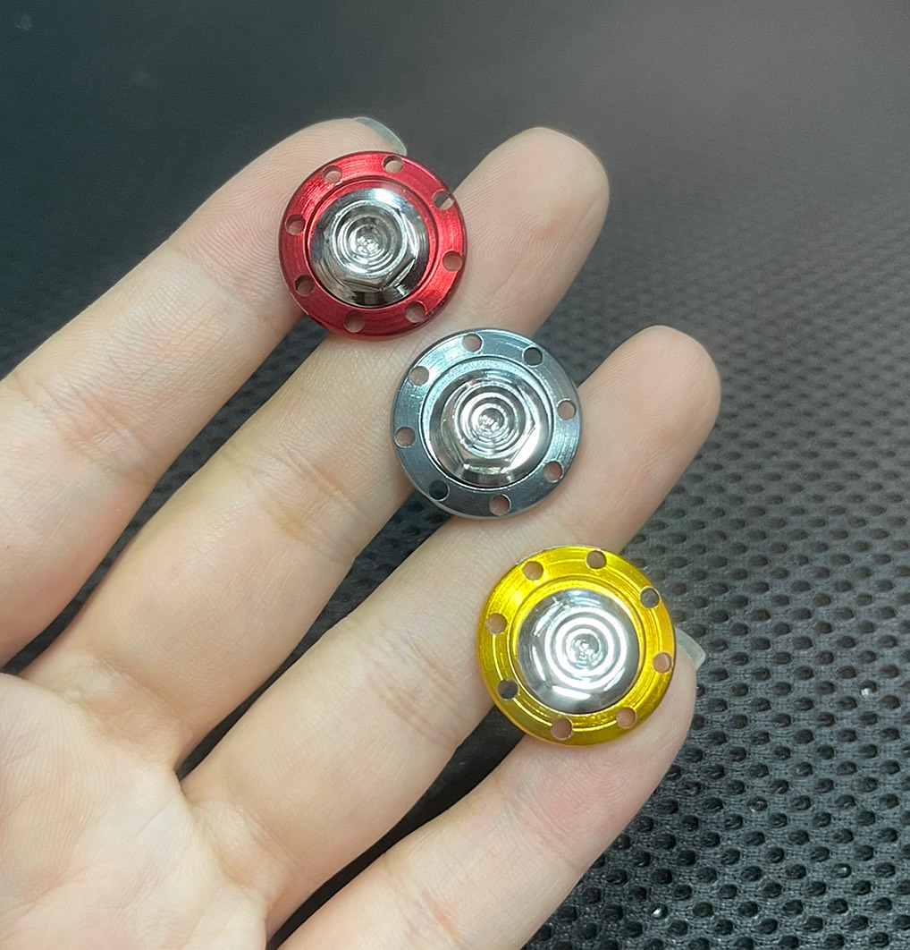 Lông đền nhôm (lỗ) nhiều màu 6li sử dụng cho ốc Salaya ốc Titan GR5