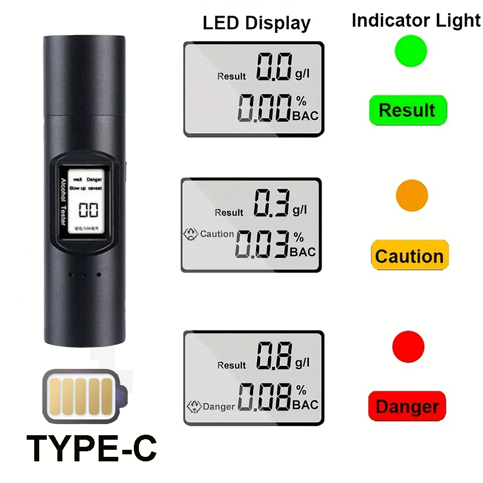 Máy đo nồng độ cồn Breathalyzer Mini Alcohol tester