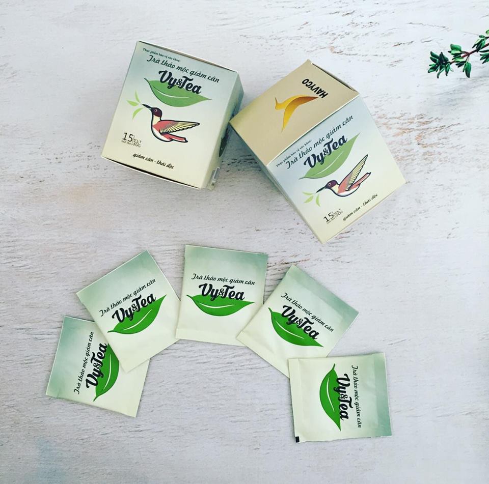 1 hộp Trà Giam Cân Vy và tea - Hàng mới cập nhật liên tục - Giảm cân VyTeaa (15 ngày)