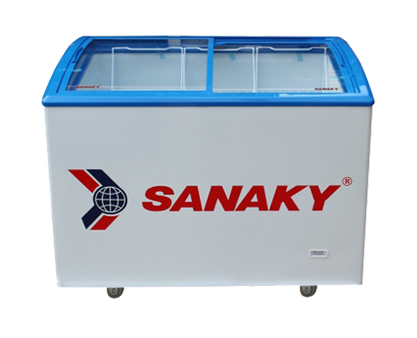 Tủ đông sanaky vh-302kw cánh kính 2 chế độ 250l