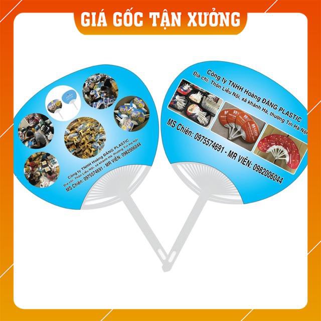 Quạt nhựa quảng cáo/ nan hoa/ cầm tay, quạt nhựa nan hoa