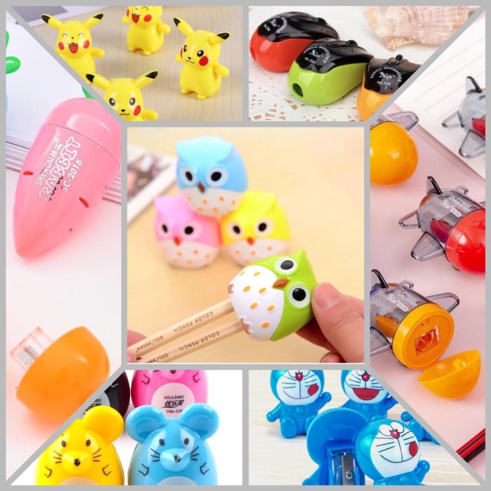 Gọt bút chì nhiều mẫu cute bấm vào ảnh để chọn mẫu