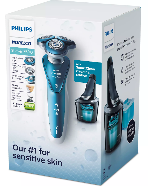 Máy cạo râu điện Philips Nerolco 7500 for Sensitive Skin