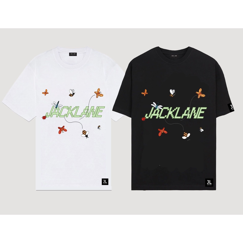 Áo phông oversize insect tee, áo phông form rộng nam nữ jacklane