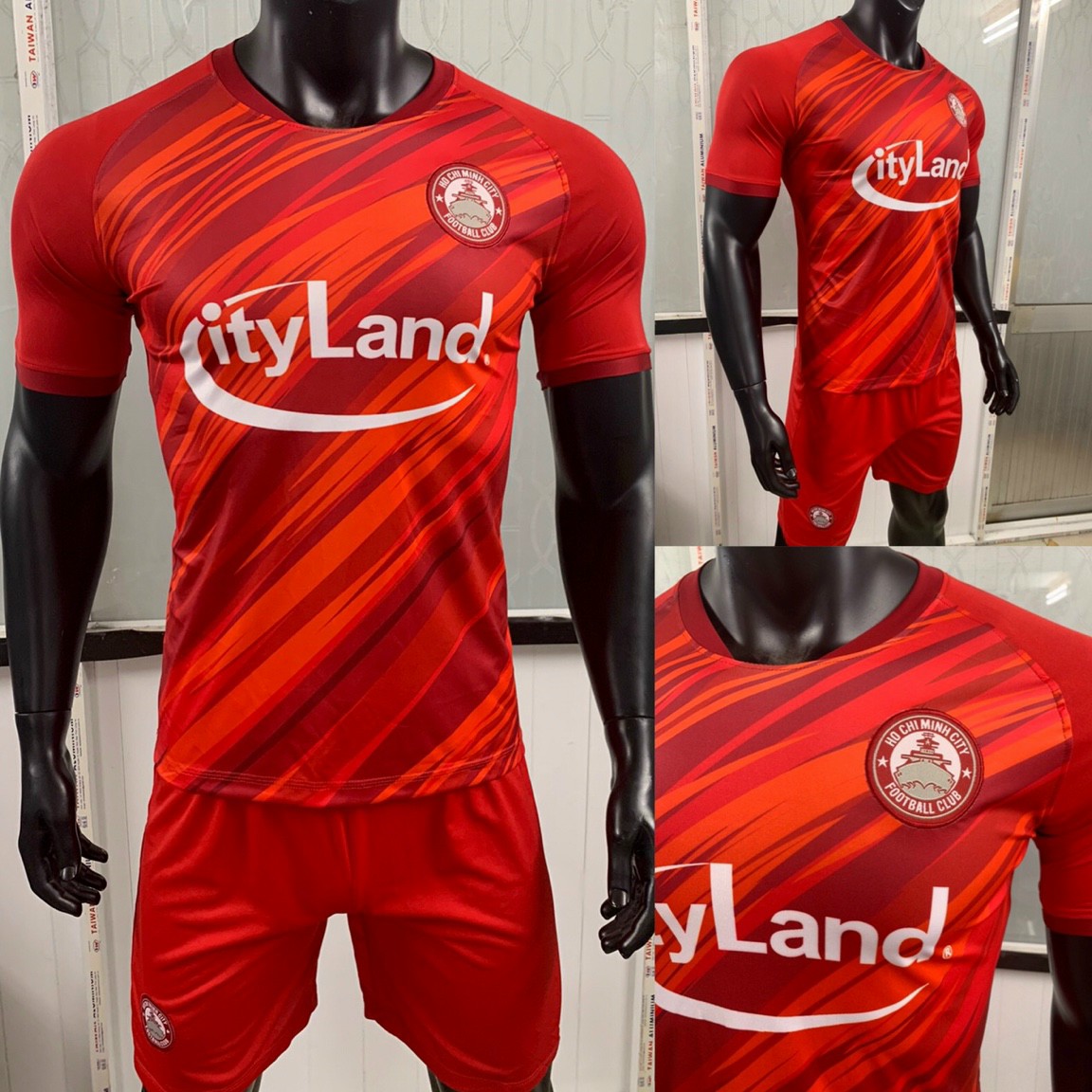 BỘ QUẦN ÁO ĐÁ BANH CLB TPHCM MỚI NHẤT 2021/2022