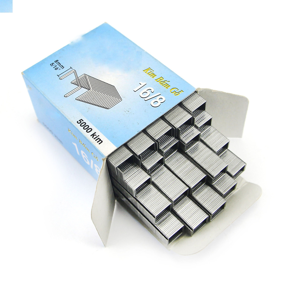 Hộp kim bấm gỗ 16/8 5000 kim