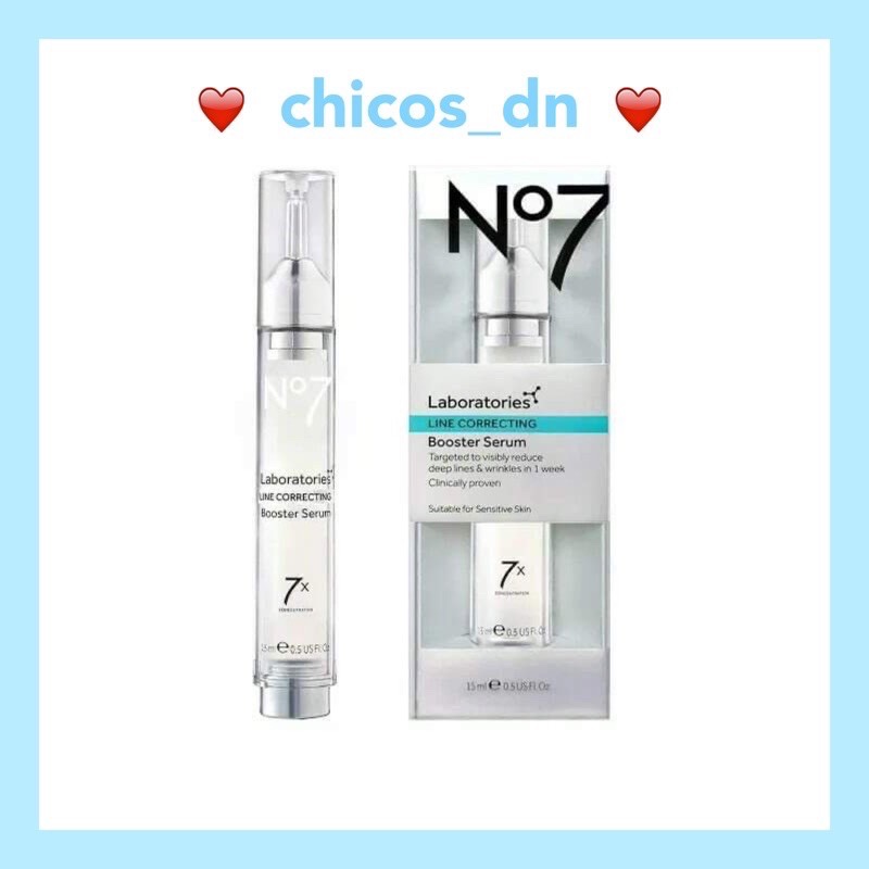 Serum giúp giảm các nếp nhăn Booster No7