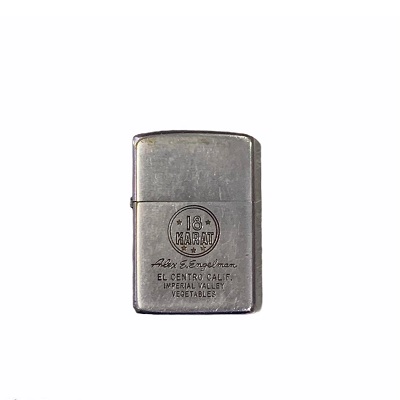 Zippo CHÍNH HÃNG MỸ CŨ - CỔ XƯA Pat.2032695***Bản lề 3 chấu***
