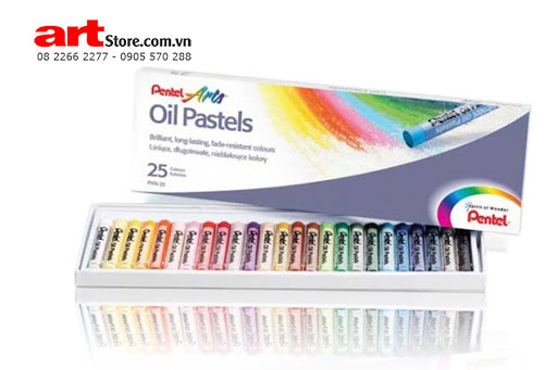 SÁP DẦU pentel 49,25 màu