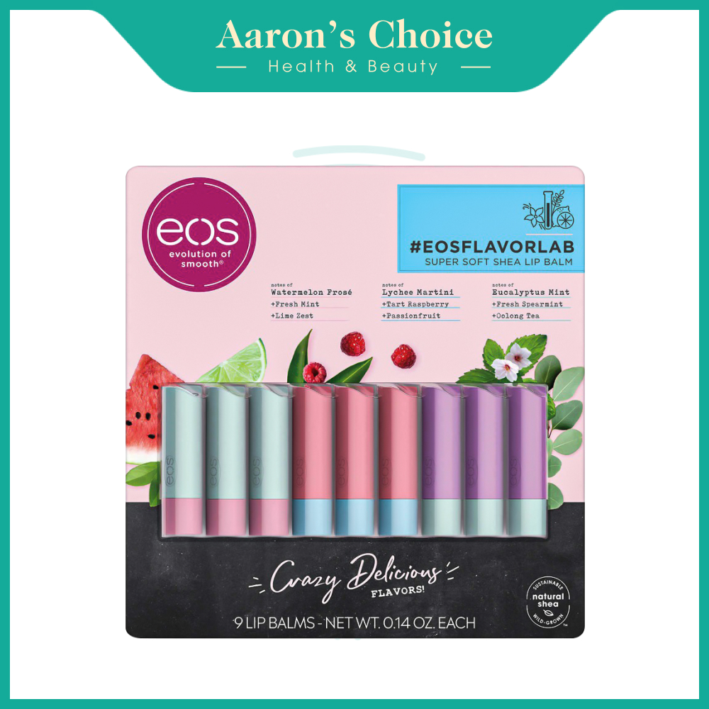 Son dưỡng môi EOS Lip balm FLAVORLAB (4g) - EOS - Aaron'schoice