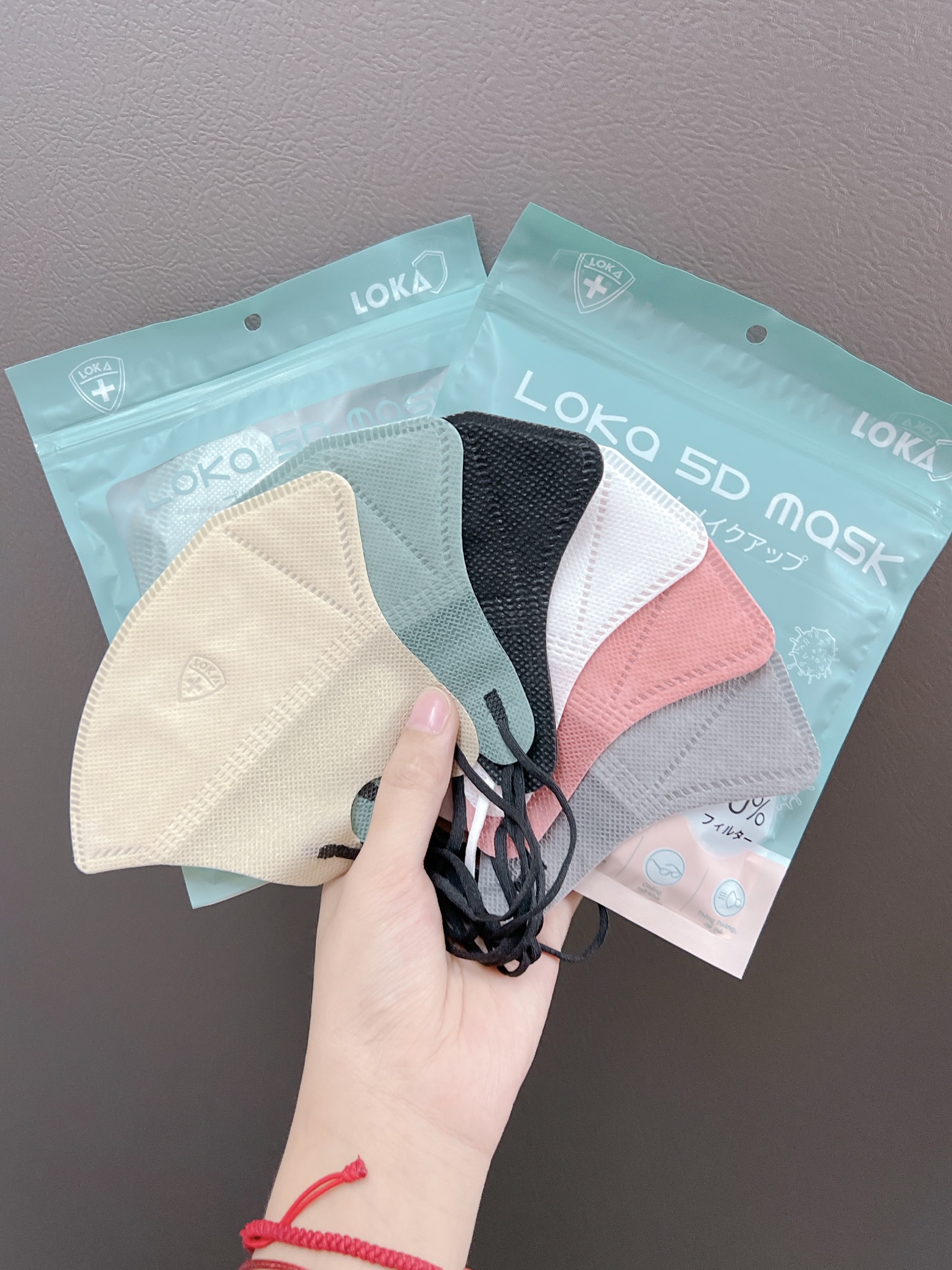 Khẩu Trang 5D LOKA MASK, 5D  Kháng Khuẩn, Nhiều Màu Lạ Siêu Đẹp Hottrend, Thời Trang Unisex