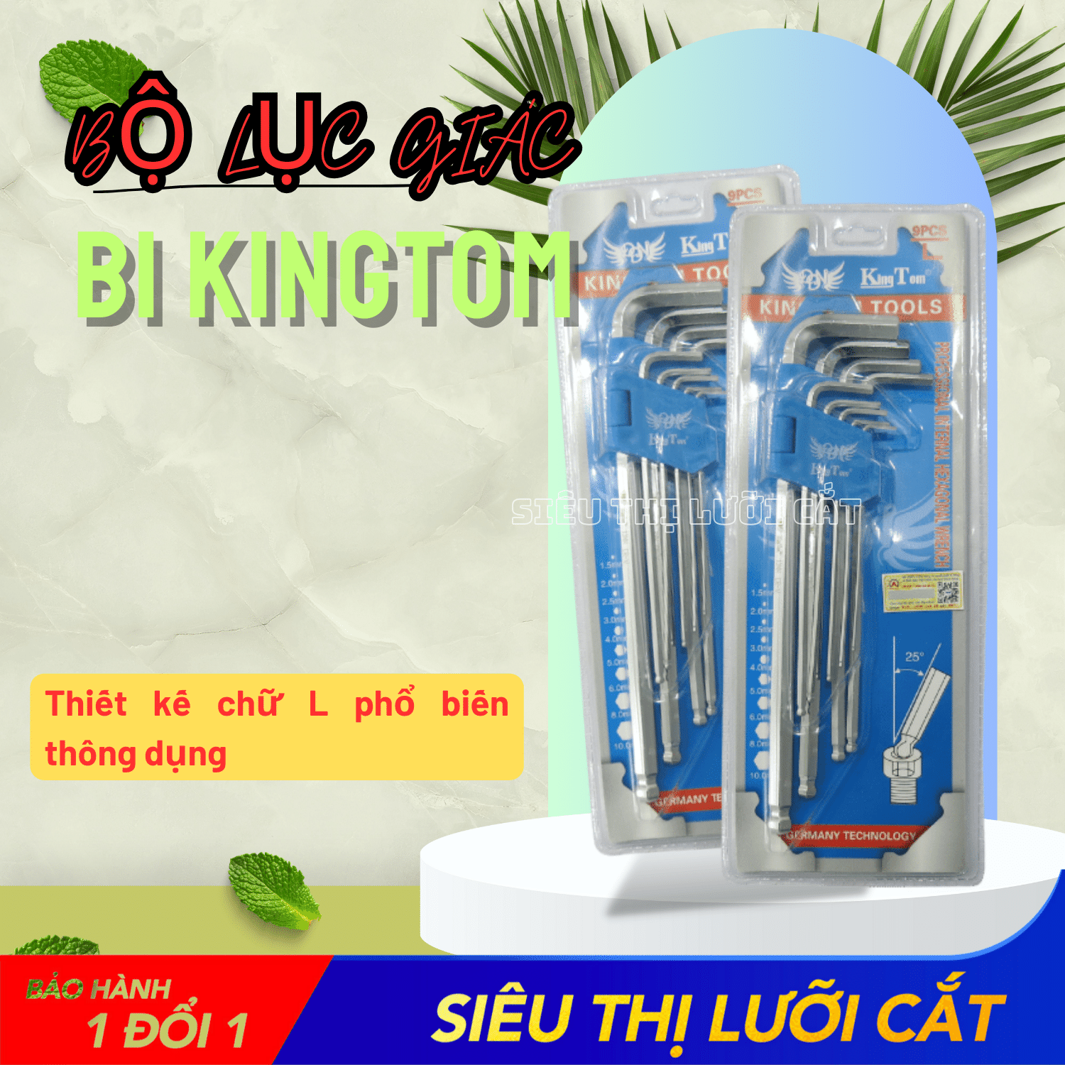Bộ lục giác bi kingtom
