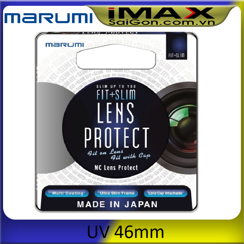 [HCM]Kính lọc Filter Marumi Fit & Slim Lens Protect 46mm (Hoằng Quân)