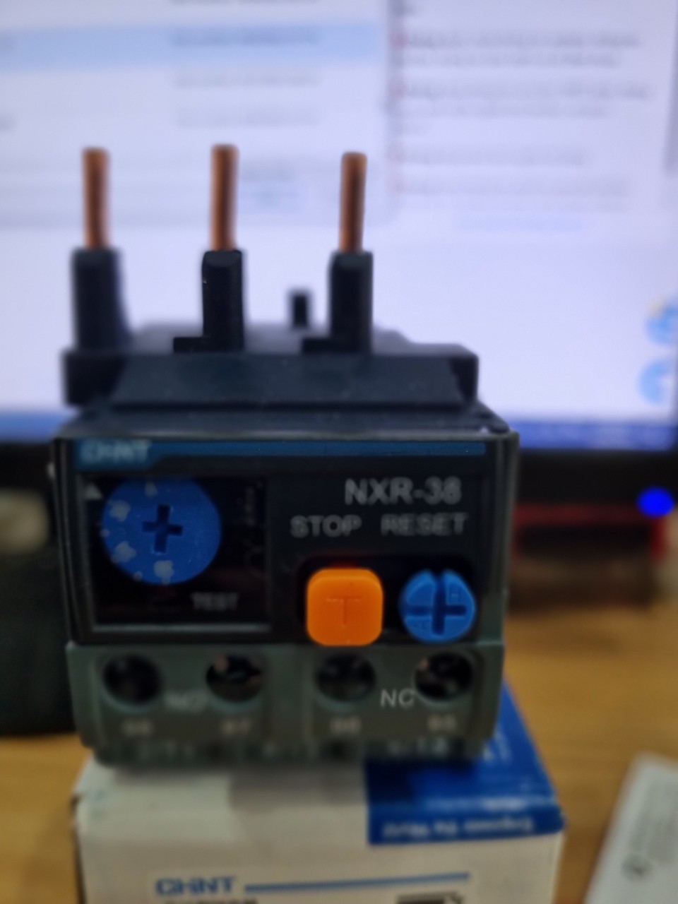 Rơ le nhiệt chint nxr-38 23-32a, 30-38a