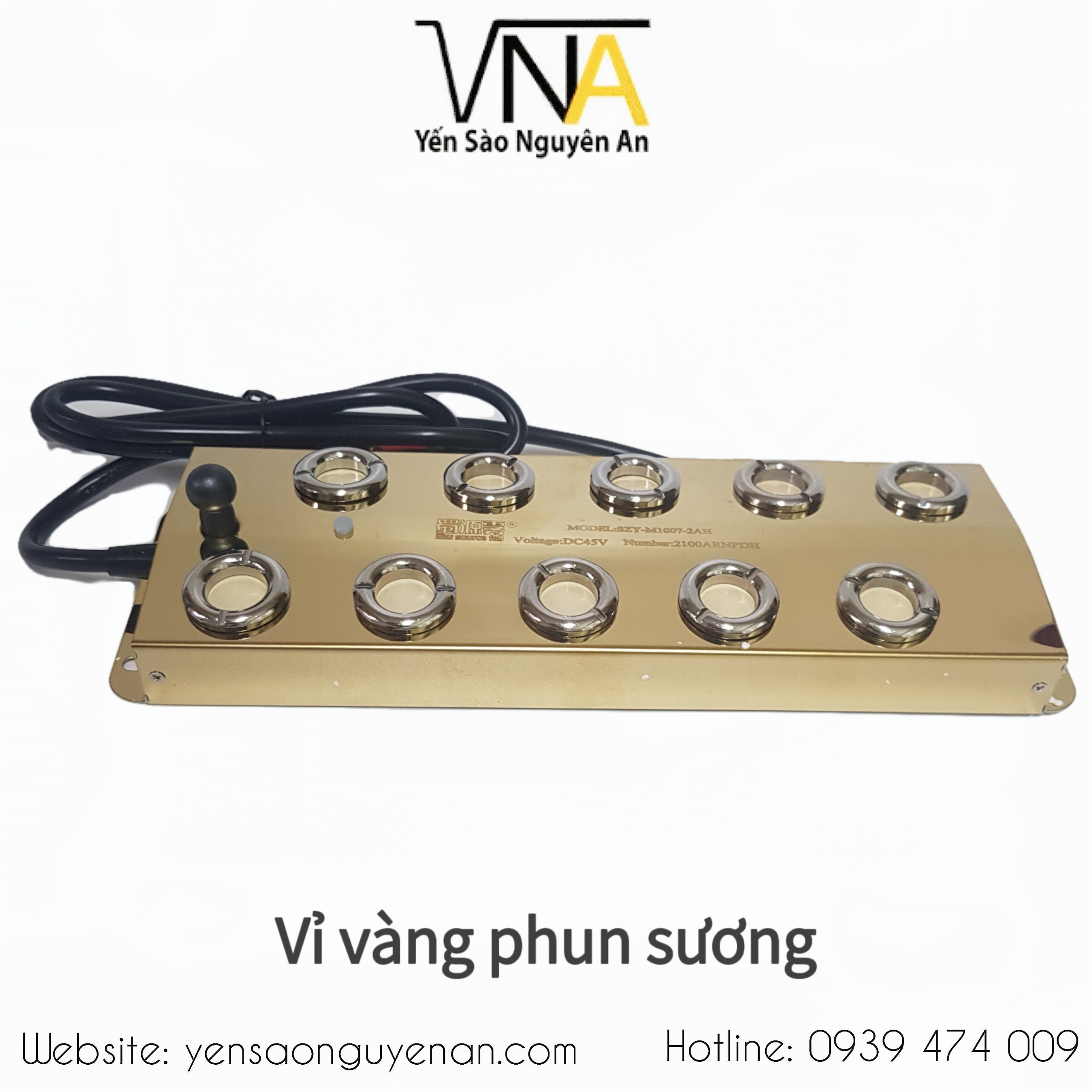 VỈ PHUN SƯƠNG TẠO ẨM 10 MẮT (1 Cảm biến)