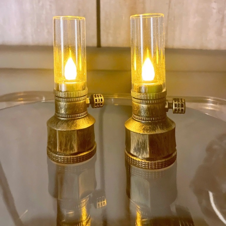  1 CẶP 2 CHIẾC đèn cầy  đèn thờ cúng để bàn dùng pin AAA bóng led độ bền cao BẢO HÀNH 1 NĂM  đèn thờ sài pin  đèn thờ vĩnh cửu  đèn trang trí bàn thờ 