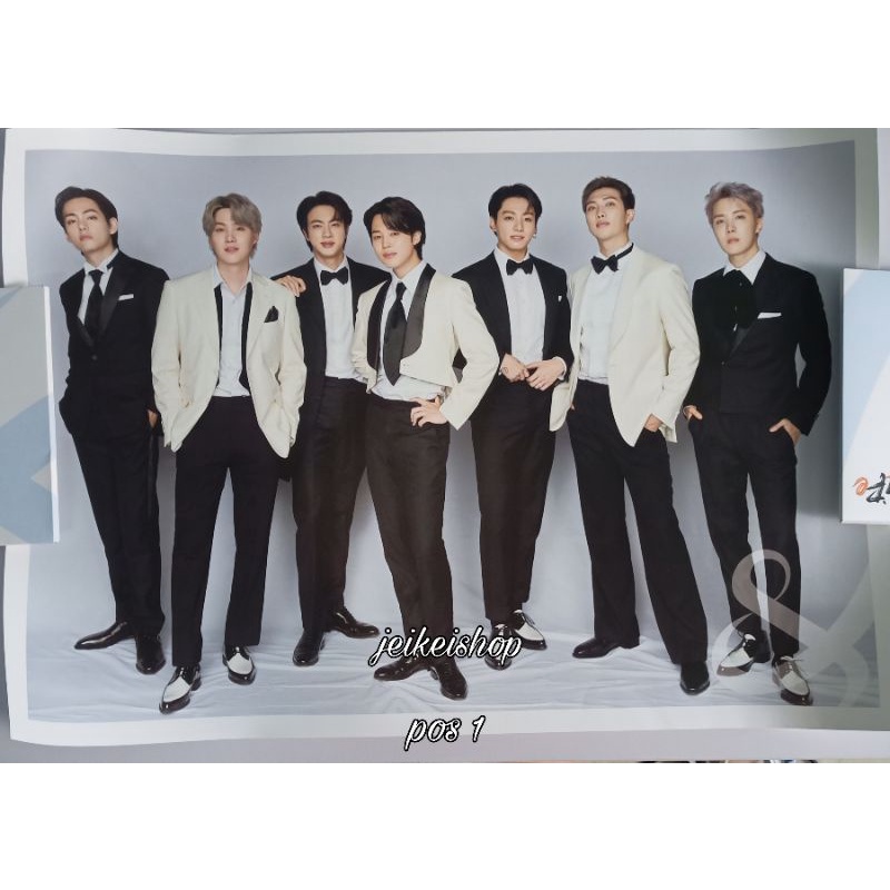Poster bts dán tường the fact tùy chọn off
