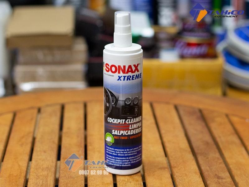 SONAX - Chai Xịt bảo dưỡng và phục hồi nhựa táp lô Sonax Xtreme Cockpit Cleaner 300ml