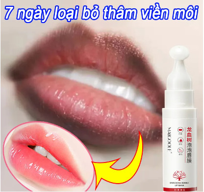 Son Dưỡng Môi 7 ngày loại bỏ thâm viền môi DâuMôi bị thâm Môi khô nẻ Giữ ẩm Làm mờ nếp nhăn môi Loại bỏ da chết môi