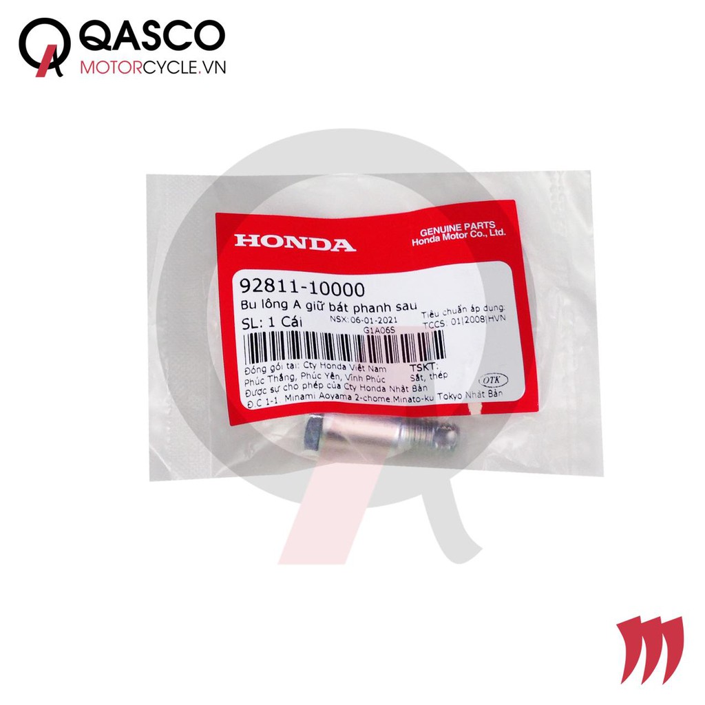 Bu lông a giữ bát phanh sau honda dùng chung nhiều xe qasco
