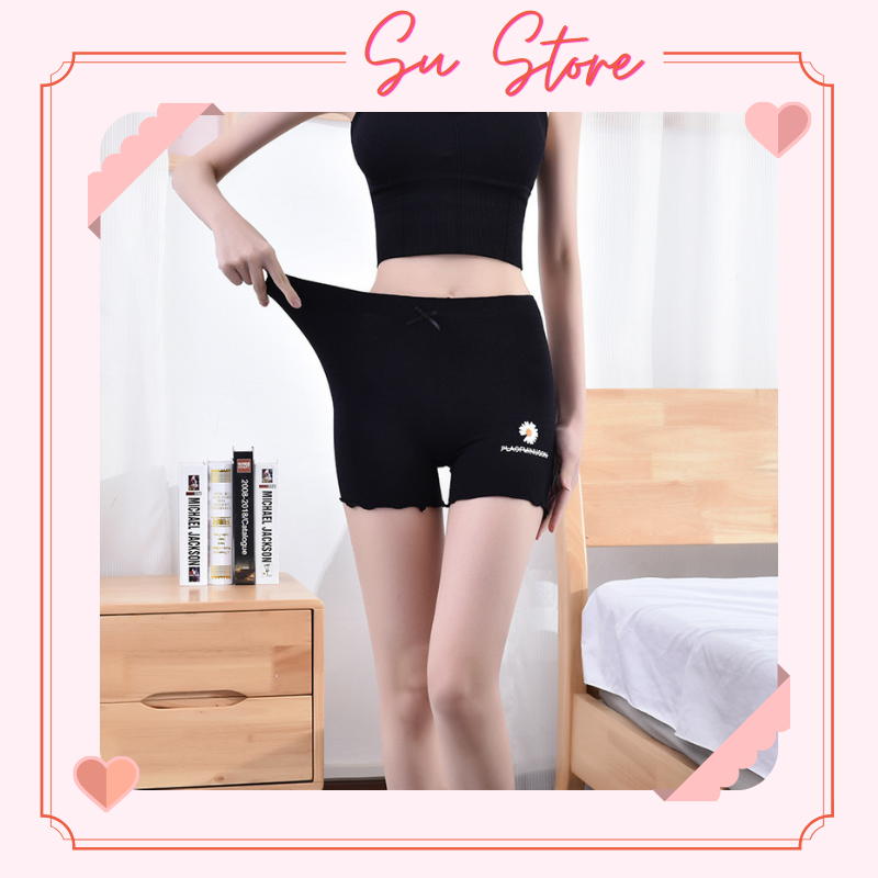 Quần lót nữ quần chip nữ quần lót mặc váy nữ quần thắc nơ quần mặc váy nữ quần đùi nữ - su