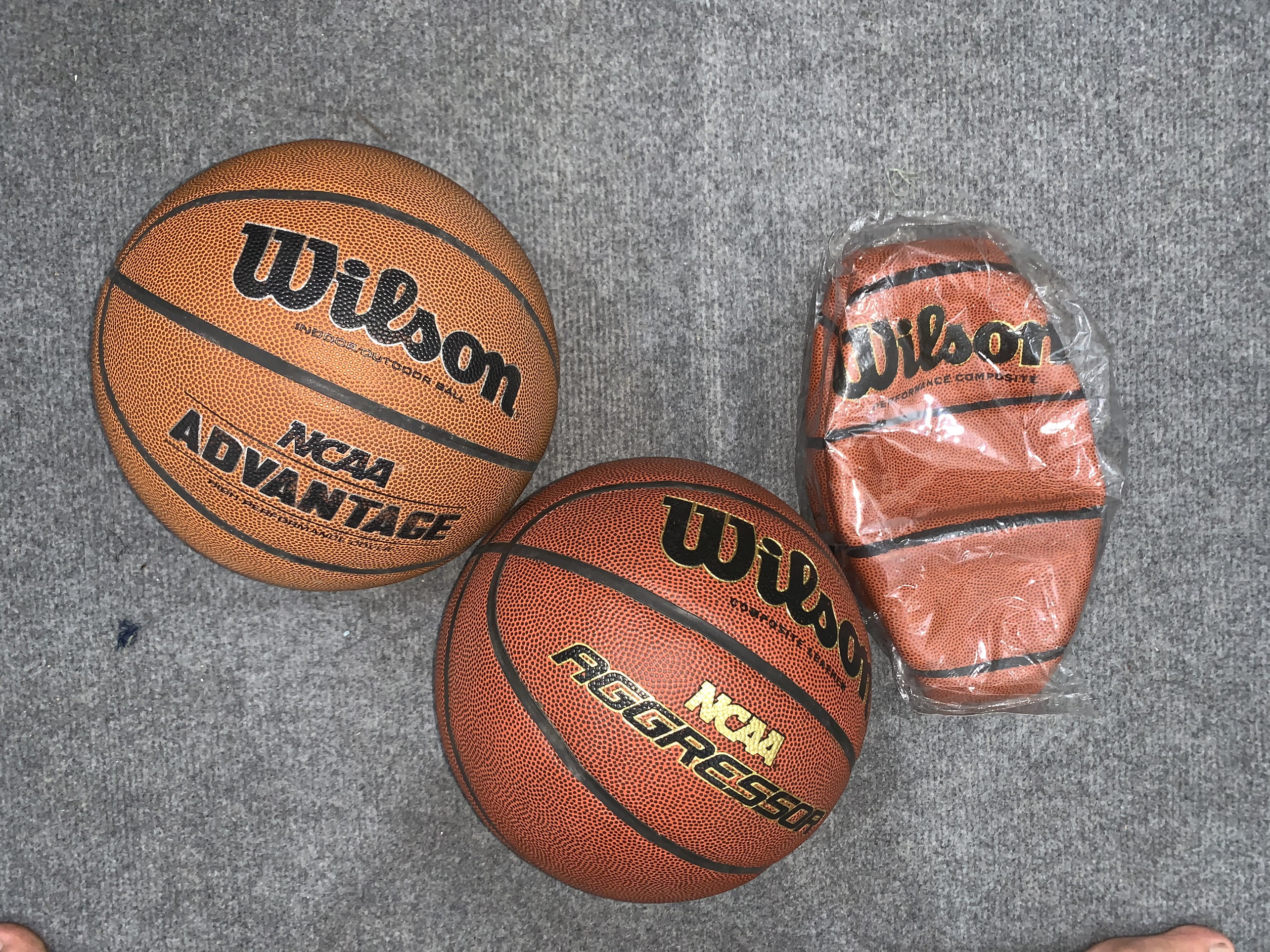 Bóng rổ wilson ncaa - bóng da size 7 - phù hợp indoor - outdoor