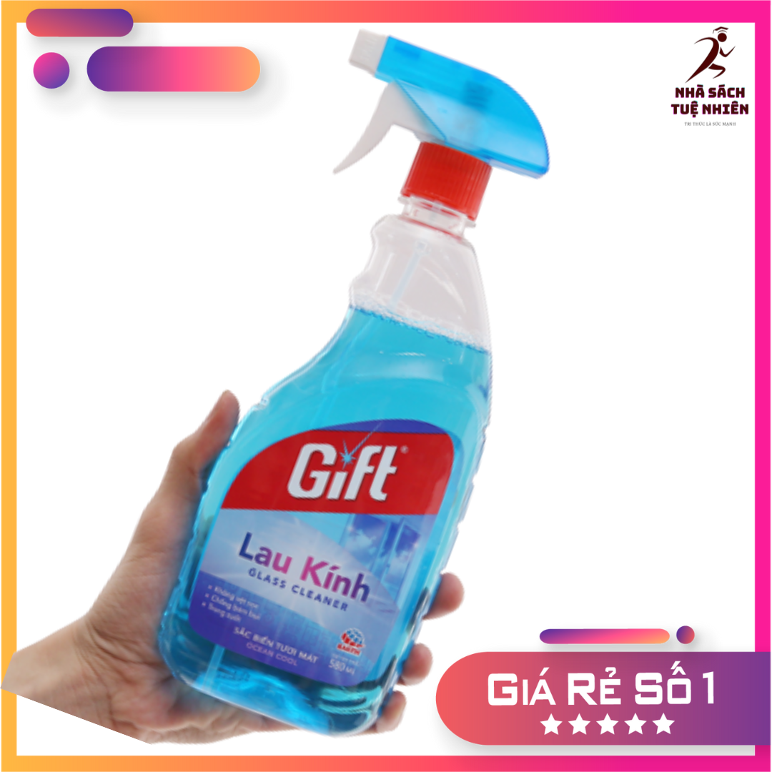 Nước lau kiếng Gift Dung dịch lau kiếng siêu sạch