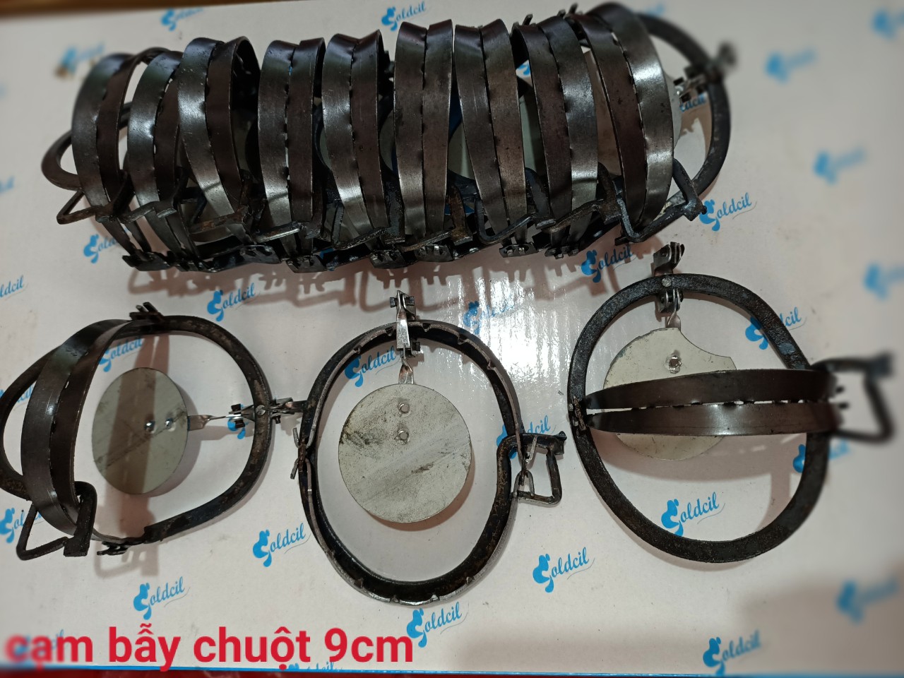 25 cạm bẫy chuột 9cm không cần mồi