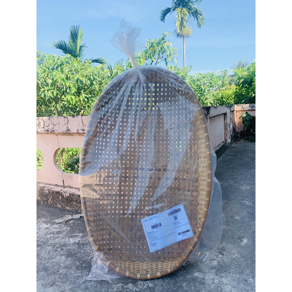 Nôi tre đặt võng cho bé cỡ trung 90x60cm