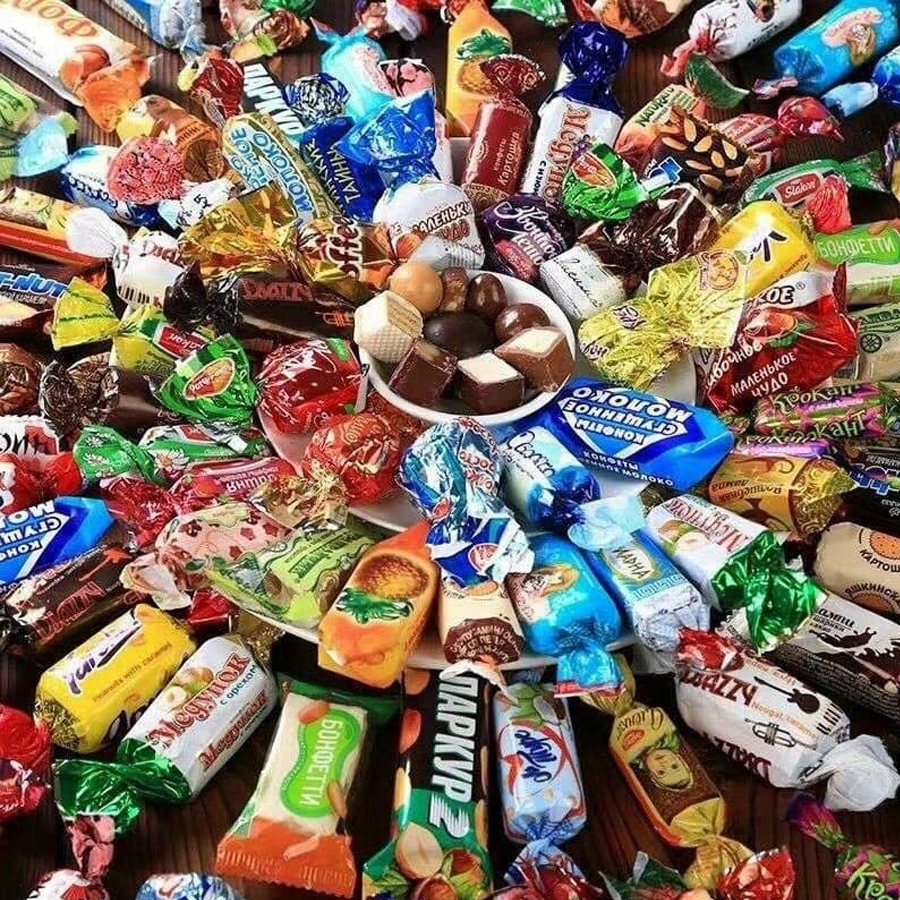Kẹo Nga mix vị - Kẹo Socola Nga Mix vị Cao Cấp Gói 500gr - Bánh Kẹo Tết mới hsd 2022