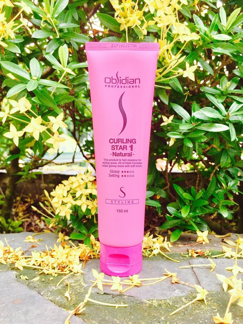 Gel tạo kiểu tự nhiên Obsidian Curling Star 1 150ml - Natural