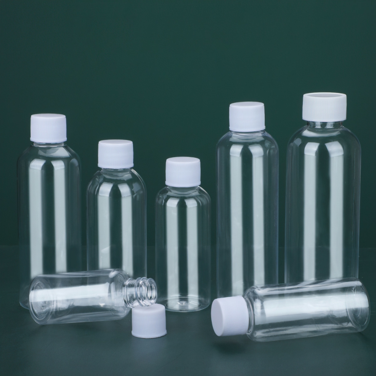 Chai nhựa nắp vặn 5ml/10ml/20ml/30ml/50ml/100ml/150ml/200ml/250ml bigba