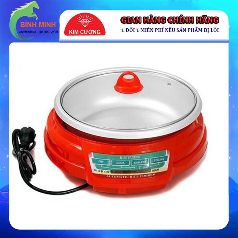 Nồi Lẩu Điện Kim Cương 3.5 Lít KC-LD - Hàng Chính Hãng (Bảo Hành 12 Tháng)