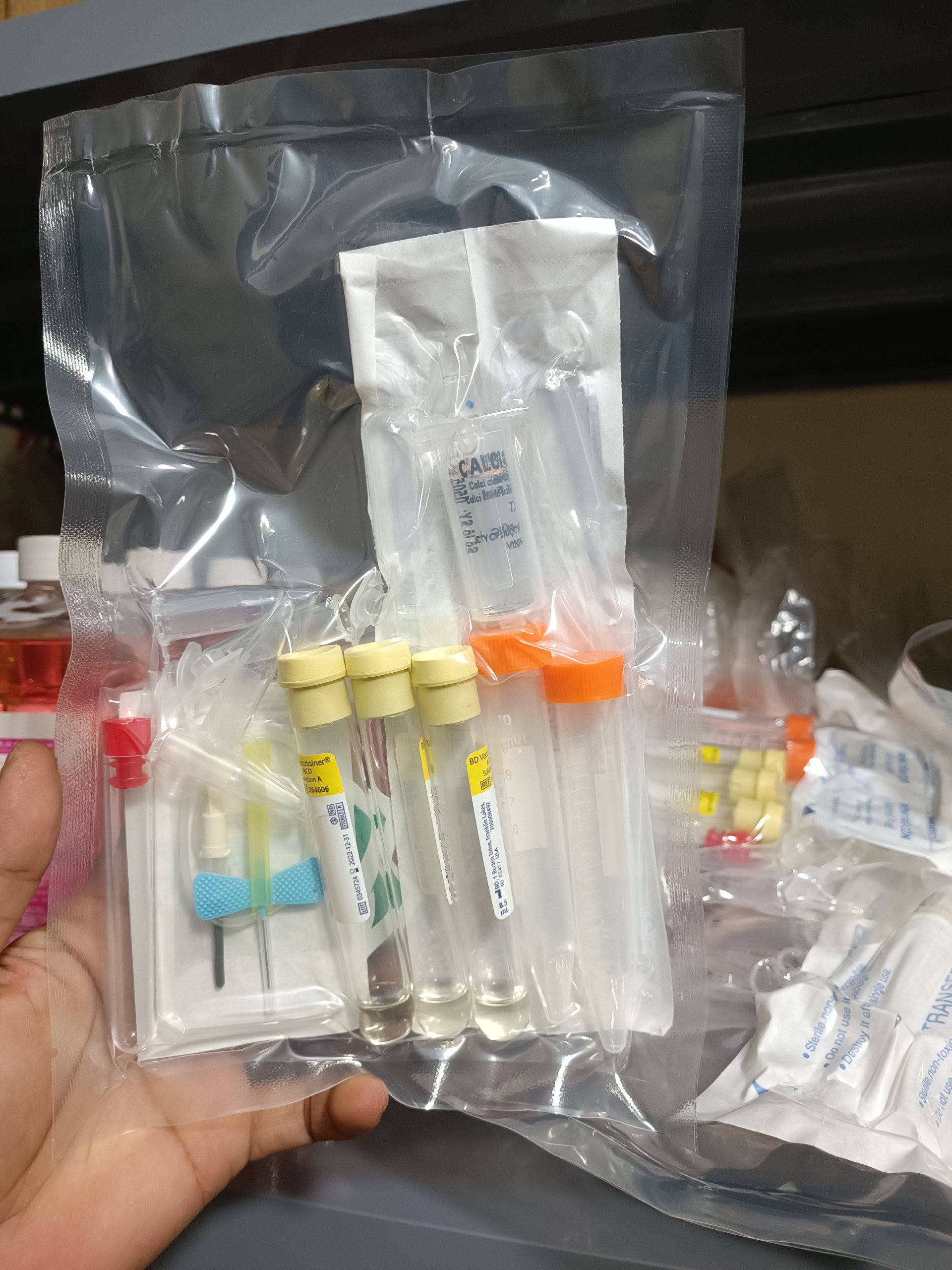 Bộ kit prp chứa hoạt hoa tiểu cầu