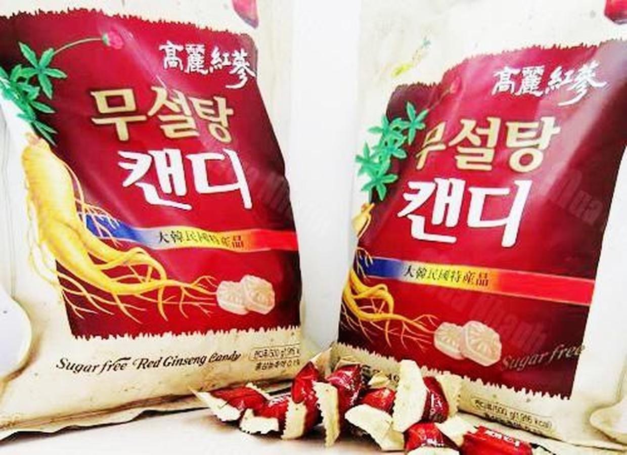[Date 2025] Combo 2 gói Kẹo Hồng Sâm Ko Đường Hàn Quốc 500gr/gói