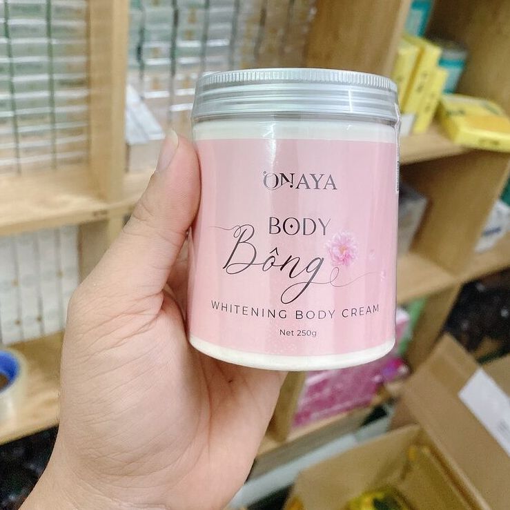 Kem body chính hãng dưỡng trắng da body bong/body hebal/ bông tắm tạo bọt