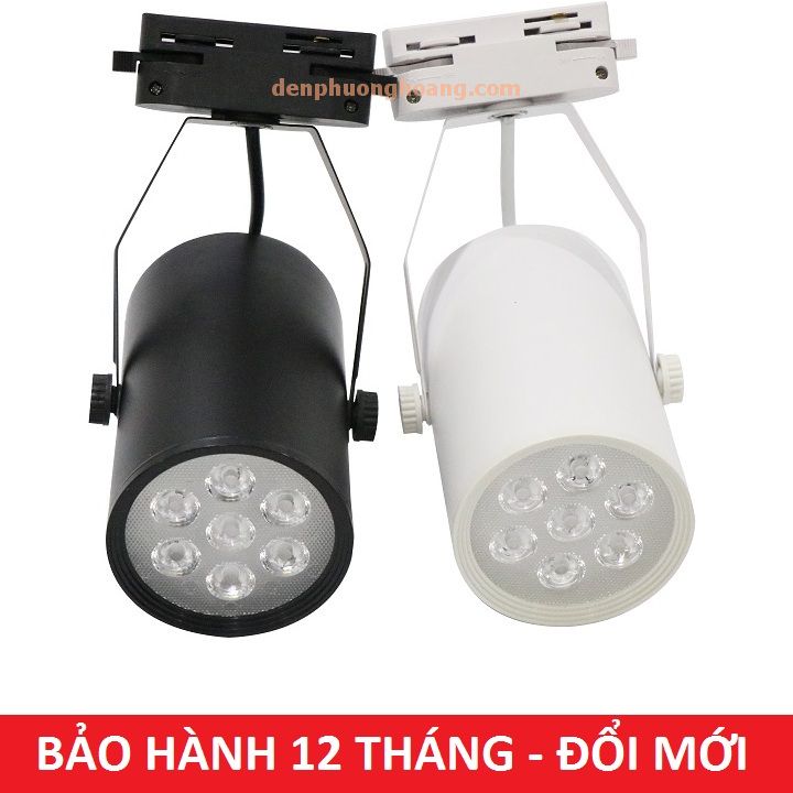 Đèn rọi ray 7W mắt trâu - Bảo hành 12 tháng đổi mới
