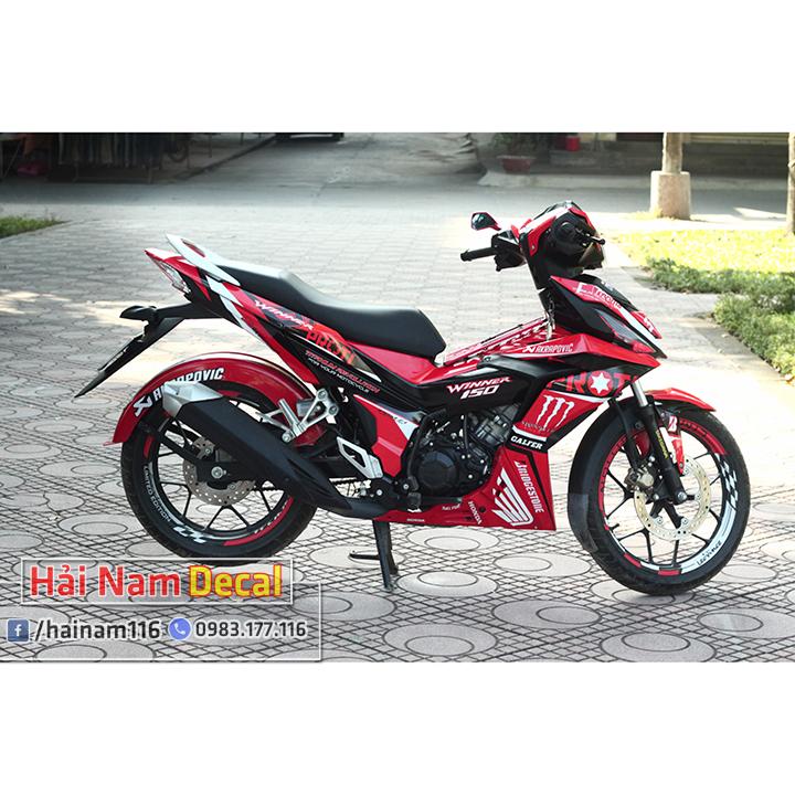 Tem Trùm Winner Đỏ Đen Monster Proti