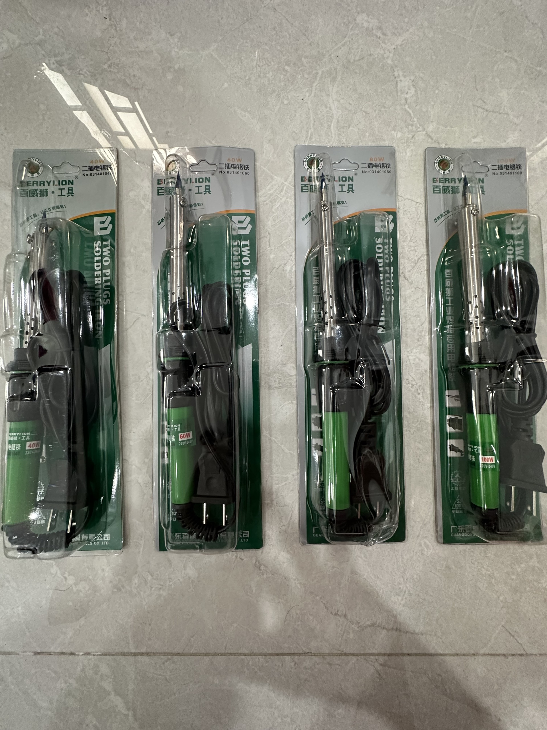Mỏ hàn chì 40w/60w thương hiêu Berrylion Sư tử, mỏ hàn chì nóng nhanh, mỏ hàn mối điện tử, mạch điện các loại