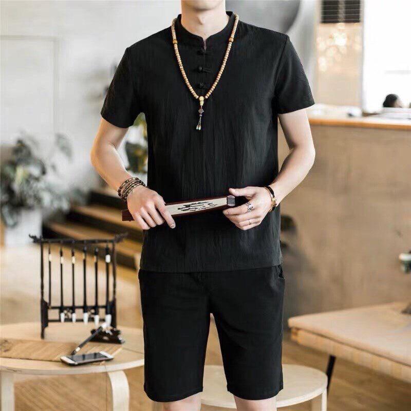 Sét Bộ Đũi Nam Quảng Châu Thời Trang Cao Cấp FLOOD TT00