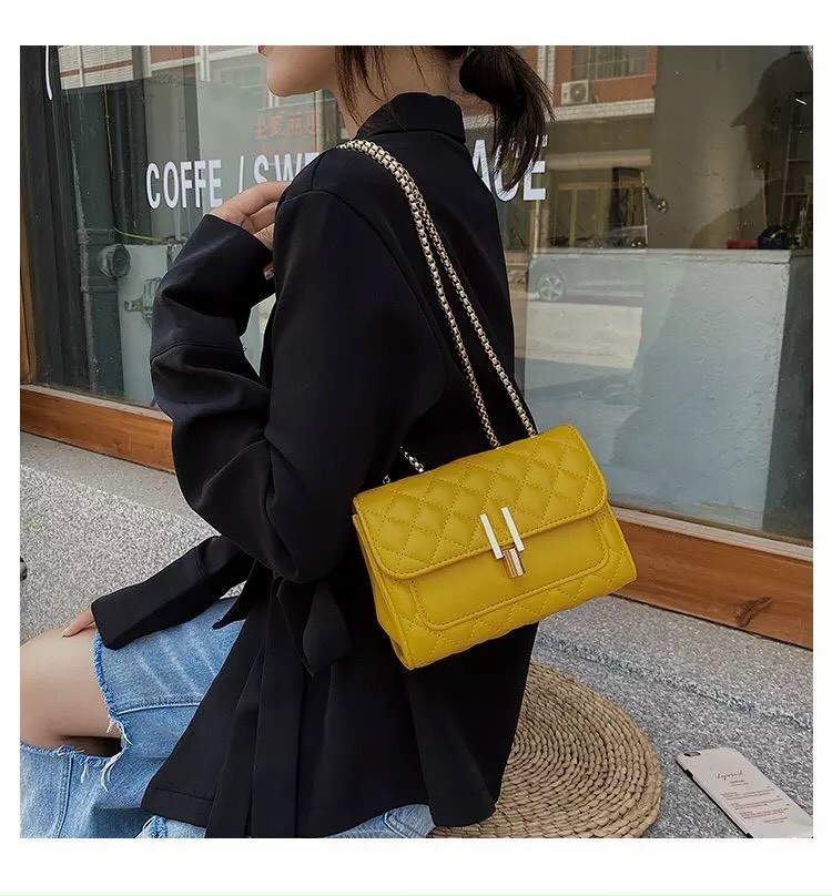 [ HÀNG CAO CẤP ] Túi xách đeo chéo nữ CHANELO 2 NẮP DA MỀM ĐẸP LOẠI LỚN+TÚI XÁCH NỮ ĐEO CHÉO ĐÍNH HOA CÚC KATUN MÀU ĐEN TRẮNG DA ĐẸP