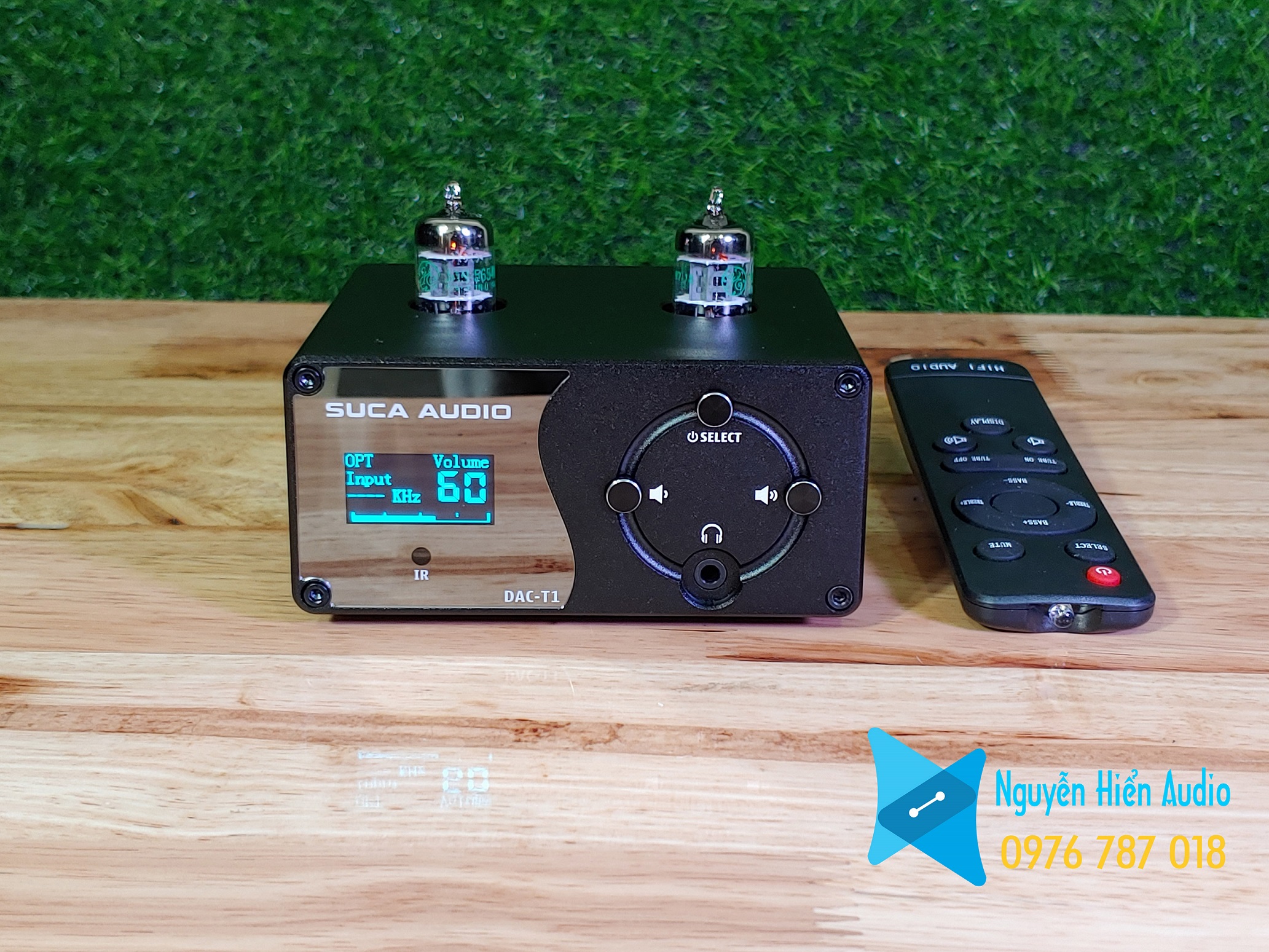 Bộ giải mã DAC kết hợp Pre(dề) đèn Suca DAC T1 mẫu mới 2021