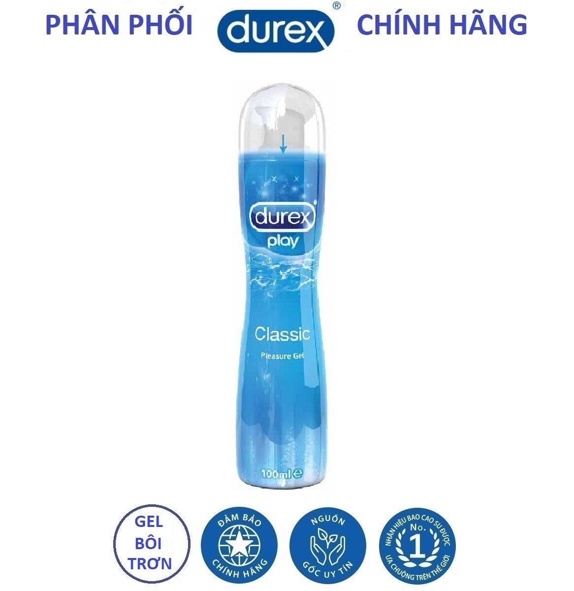 Gel bôi trơn Durex Play Classic 100 ml