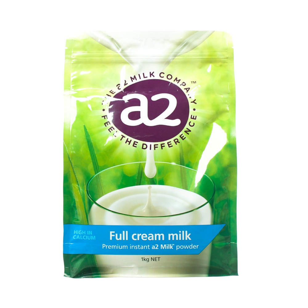 Sữa bột nguyên kem giàu canxi milk power protein a2 gói 1kg Healthy Care