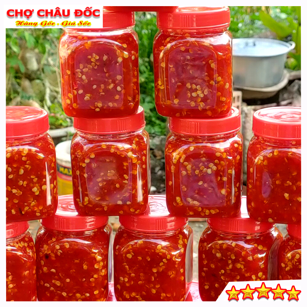 220g ớt xay ngâm đường siêu cay châu đốc loại đặc biệt