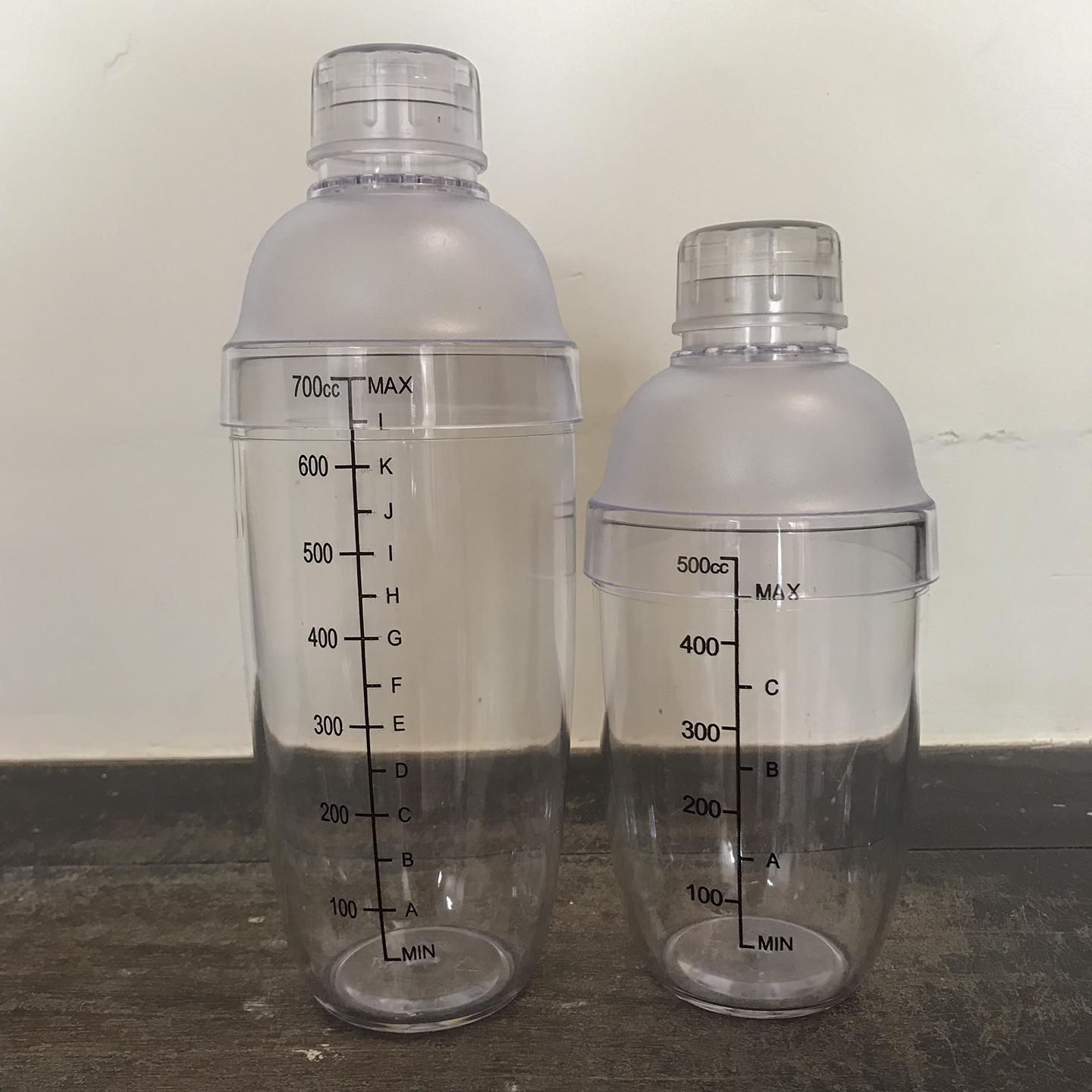 Bình shaker 530ml nhựa bình lắc nhựa pha chế cocktail quán bar - Shaker nhà hàng quán trà sữa