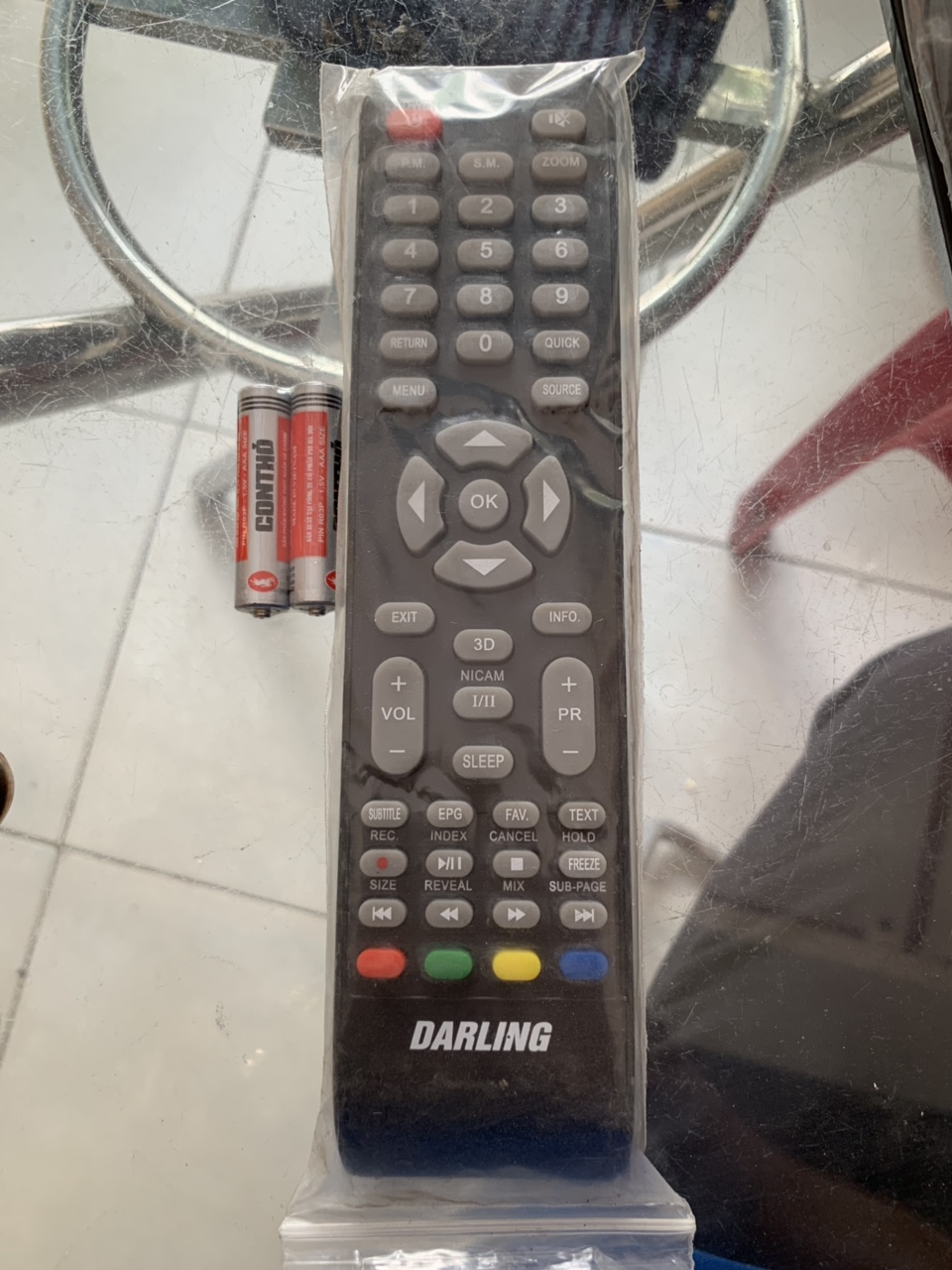 Điều khiển ti vi darling